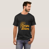 Carpe Diem Sunrise Premium  T-shirt (Voorkant volledig)