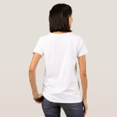 CARPE DIEM T-shirt blanc féminin Basic (Dos entier)