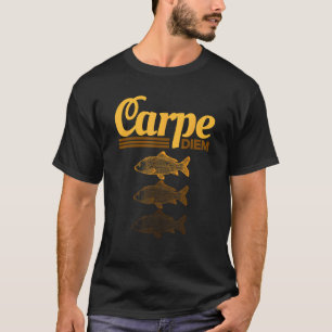 Carpe Diem Visser HierVis VisserijVisserijVis T-shirt