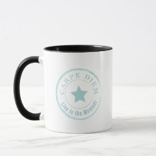 CARPE DIEM, Vivez dans le moment Cool café Mug
