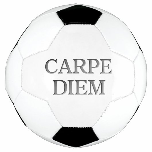 Carpe Diem voetbal (Voorkant)