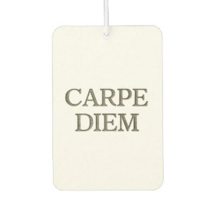Carpe Diem witte auto luchtverfrisser