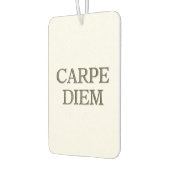 Carpe Diem witte auto luchtverfrisser (Links)