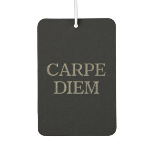 Carpe Diem zwarte auto luchtverfrisser