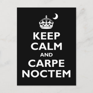 Carpe Noctem. Briefkaart