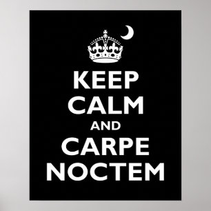 Carpe Noctem. Poster