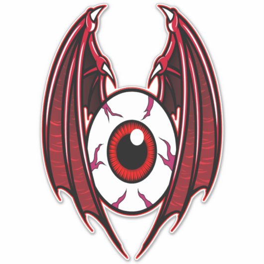 Carpe Noctem Sticker (Voorkant)