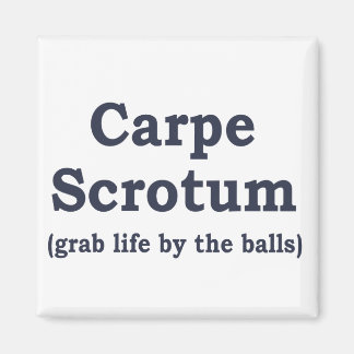 Carpe Scrotum Magneet