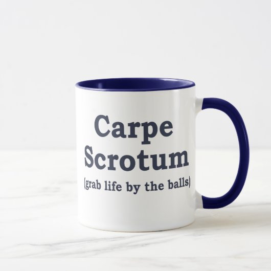 Carpe Scrotum Mok (Rechts)