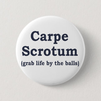 Carpe Scrotum Ronde Button 5,7 Cm