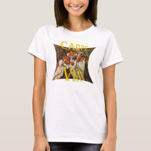 Carpe Vin Vino Wijn Zinfandel Tiki Bar Enoteca T-shirt