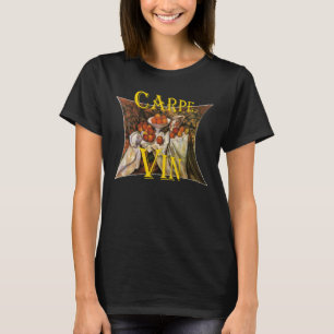 Carpe Vin Vino Wijn Zinfandel Tiki Bar Enoteca T-shirt