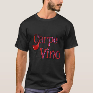 Carpe Vino Rode Wijn T-shirt