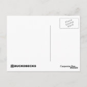 Carpenter Bee. Briefkaart (Achterkant)