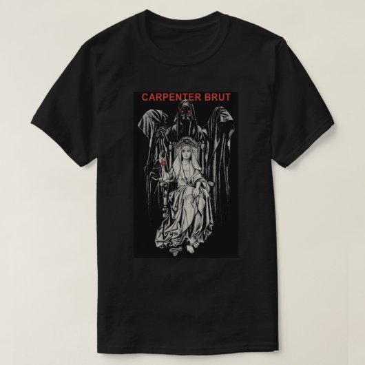 Carpenter brut art - logo T-shirt classique (Design devant)