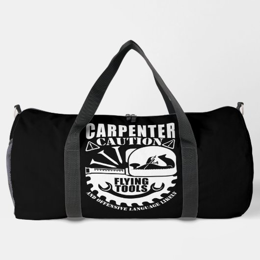 Carpenter Caution Flying Tools  Plunjezak (Achterkant)