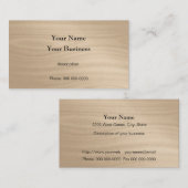 Carpenter Construction Handyman Wood Grain Visitekaartje (Voorkant / Achterkant)