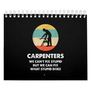 Carpenter Funny Carpenter Kalender