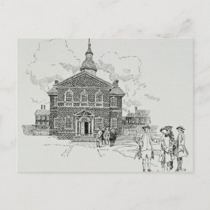 Carpenter Hall Philadelphia Briefkaart