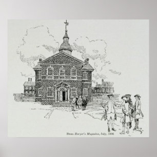 Carpenter Hall Philadelphia Poster