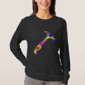 Carpenter Hammer Jigzaag Autism Puzzle T-shirt (Voorkant)
