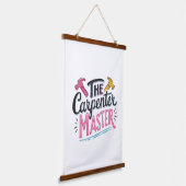 Carpenter job master  hangend wandkleed (Gebogen)