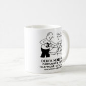 Carpenter & Joiner Entreprise Promotion Café Mug (Devant droit)