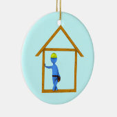 Carpenter Keramisch Ornament (Rechts)