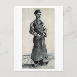 Carpenter met Apron, Vincent van Gogh Briefkaart
