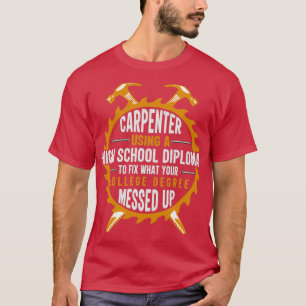 Carpenter met een middelbaar diploma Essential TS T-shirt