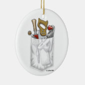 Carpenter Pocket Keramisch Ornament (Rechts)