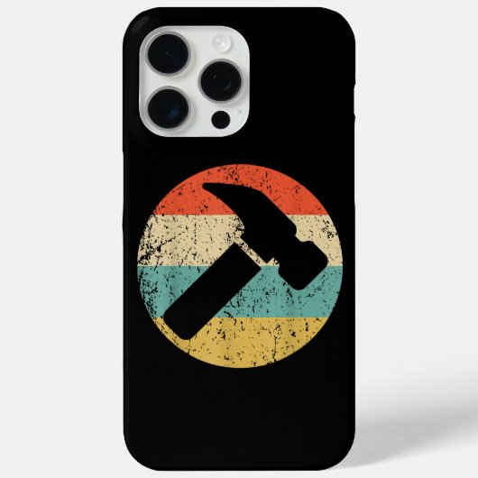 Carpenter Retro Hammer Case-Mate iPhone Case (Achterkant)