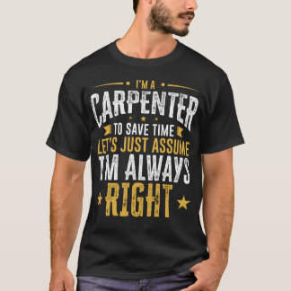 Carpenter Shirt Save Time (Bespaar tijd als ik net