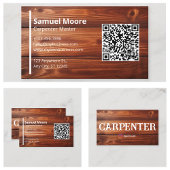 Carpenter Sjablonen QR Code Generator Visitekaartje