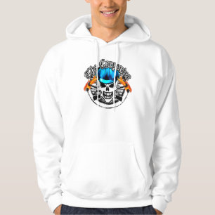 Carpenter Skull en Blue Hard Pet Hoodie
