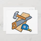 Carpenter Tools Briefkaart (Voorkant / Achterkant)