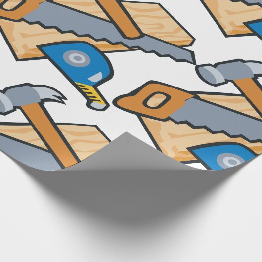 Carpenter Tools Cadeaupapier (Hoek)