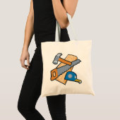 Carpenter Tools Tote Bag (Voorkant (product))