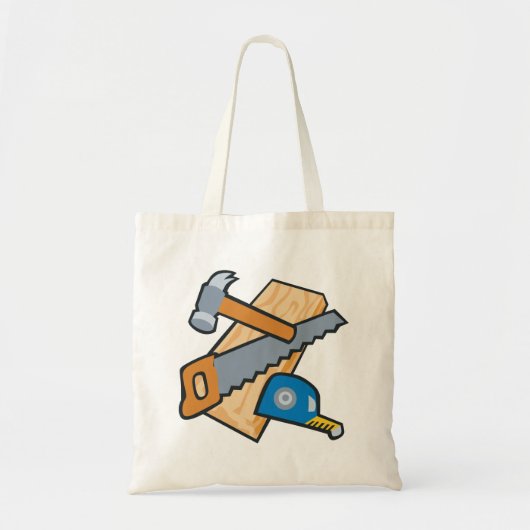 Carpenter Tools Tote Bag (Voorkant)