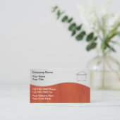 Carpenter-Visitekaartjes Visitekaartje (Staand voorkant)