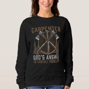 Carpenter Woodwerker Carpentry voor mannen Trui