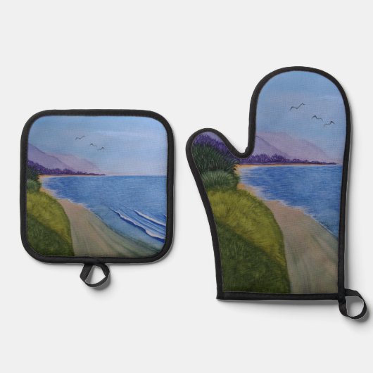 Carpenteria Coast Ovenwant & Pannenlap Set (Voorkant)