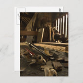 Carpenters Busy Workshop Carte postale (Devant / Derrière)