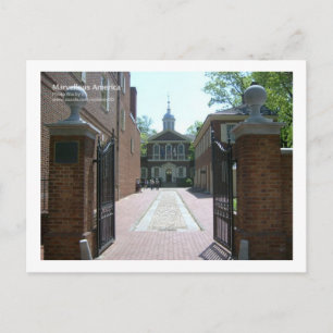Carpenters Hall, Philadelphia Briefkaart