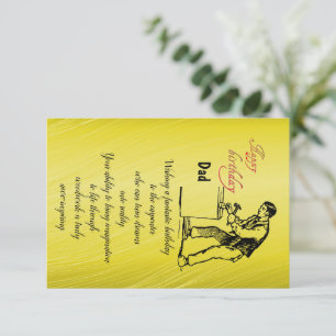 Carpenter's verjaardag kaart