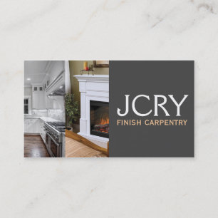 Carpentry, Fireplace Visitekaartje beëindigen