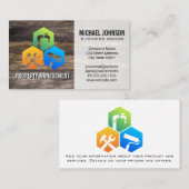 Carpentry | Hout Visitekaartje (Voorkant / Achterkant)