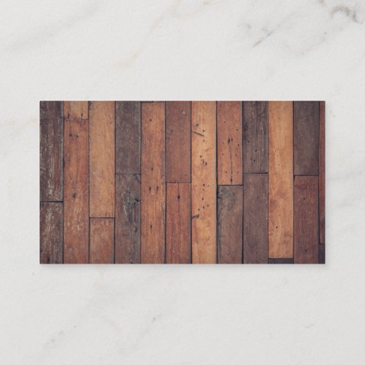 Carpentry-tools | Houten planken Visitekaartje (Achterkant)