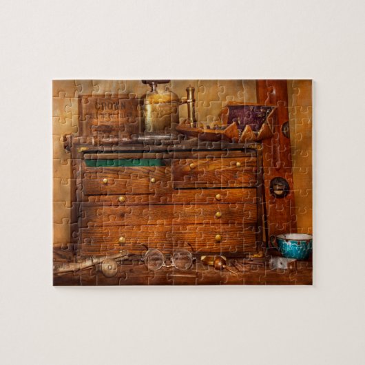 Carpentry - tools - in mijn jongere dagen legpuzzel (Horizontaal)