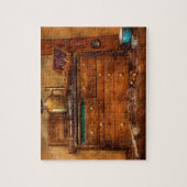 Carpentry - tools - in mijn jongere dagen legpuzzel (Verticaal)